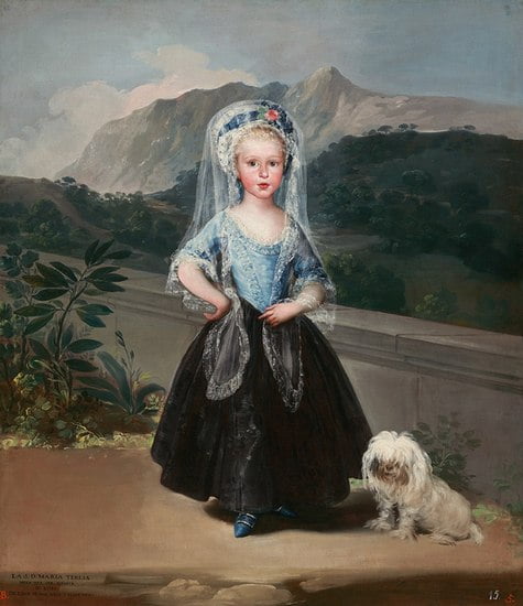 Goya maria teresa de Borbon