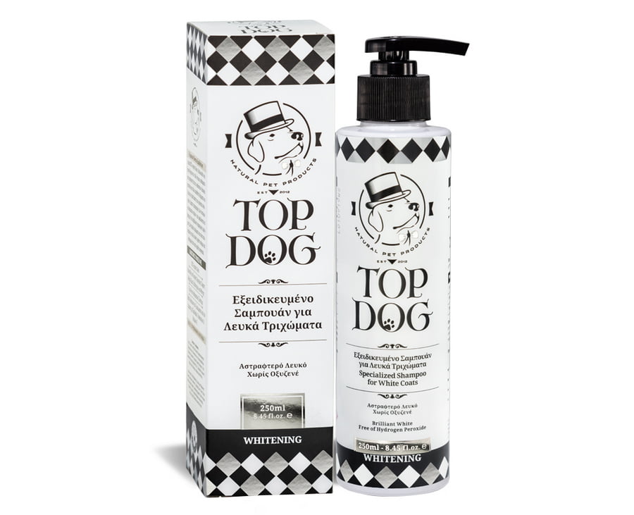 Șampon profesional pentru câini albi TopDog